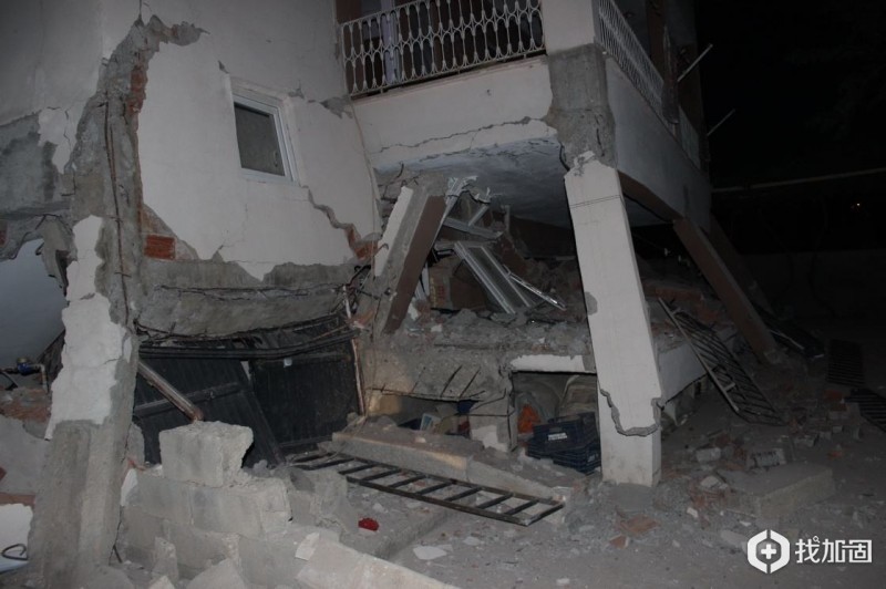 地震后的房屋检测