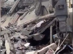 武汉一大楼部分坍塌涉及一宾馆15间房，暂无伤亡报告