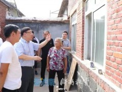济南章丘对因台风“利奇马”导致受损房屋展开修缮加固等灾后重建工作