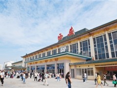 西安火车站南站房站前广场及进站口加固改造完成