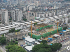 桂林火车站改造主体工程提前完工