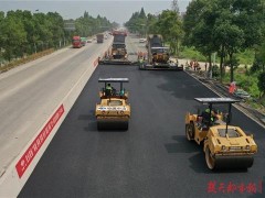 107国道武汉市东西湖段改造项目  预计7月底通车