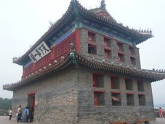 河北对天下第一关城台进行抢修加固改造