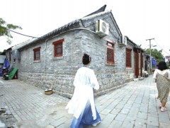 济南老城区马市街加固改造工程过半