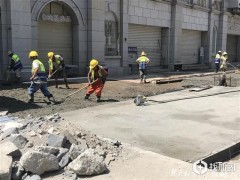 武汉江汉路步行街将于本月底完成加固改造