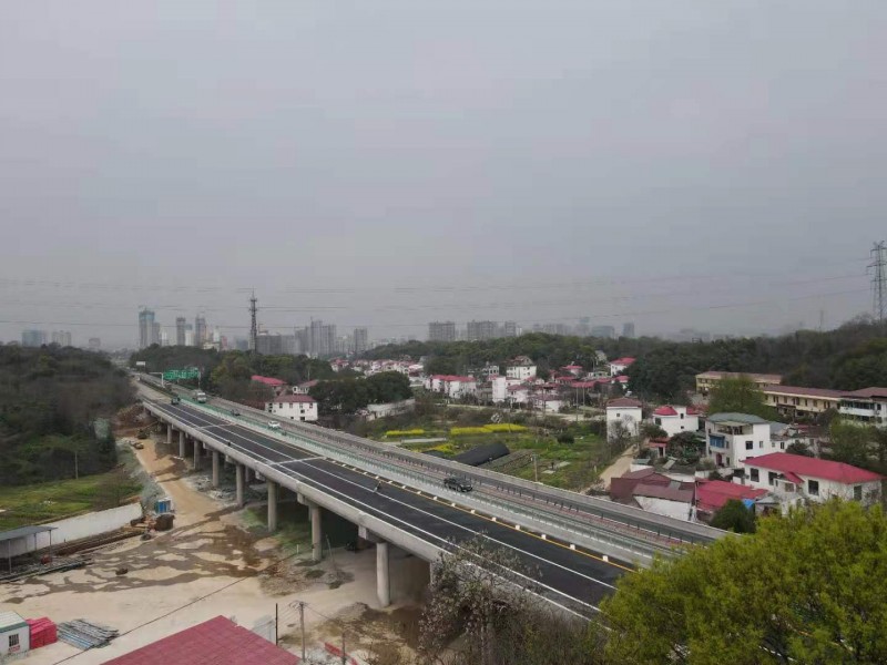 九江五里高架桥应急加固改造项目完工实现双幅通车