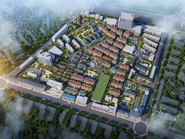 肥西青年社区改造完成后效果图。肥西住建局供图